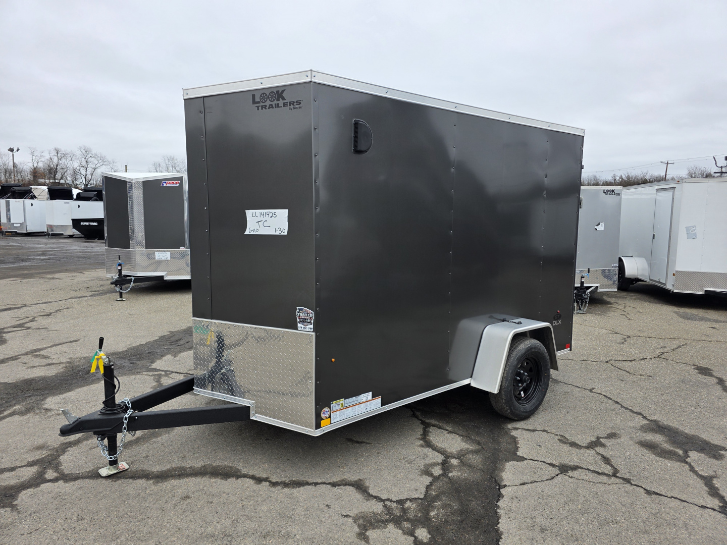 New 2026 Look Trailers ST DLX 6X10 - RAMP Cargo / Enclosed Trailer