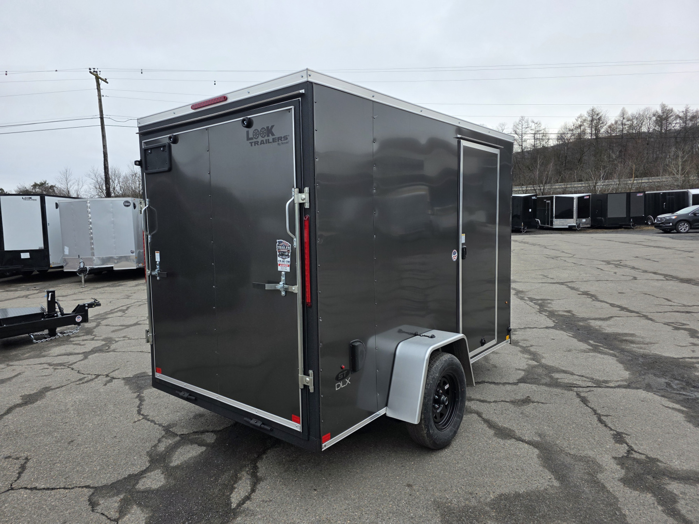 New 2026 Look Trailers ST DLX 6X10 - RAMP Cargo / Enclosed Trailer