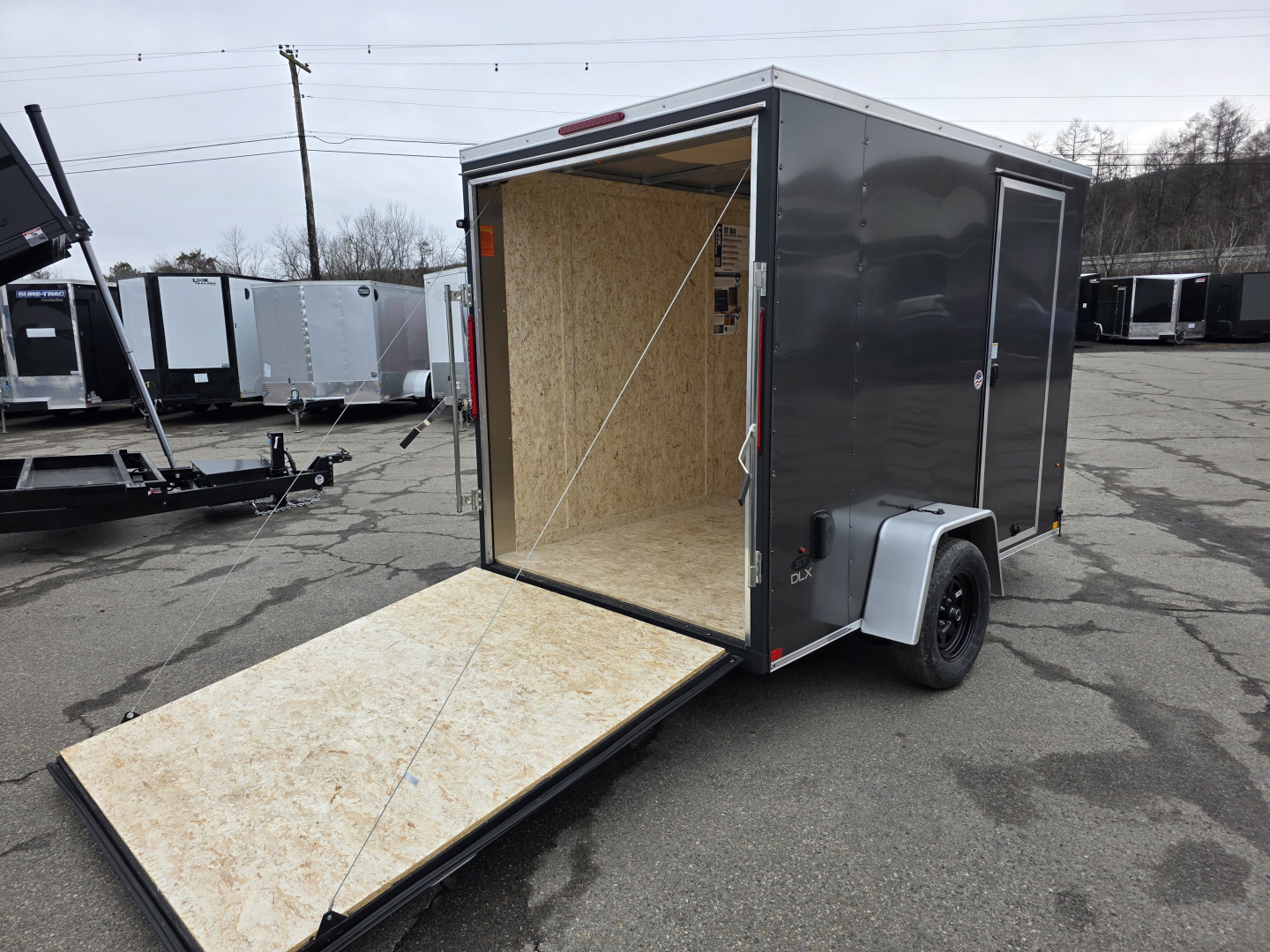 New 2026 Look Trailers ST DLX 6X10 - RAMP Cargo / Enclosed Trailer