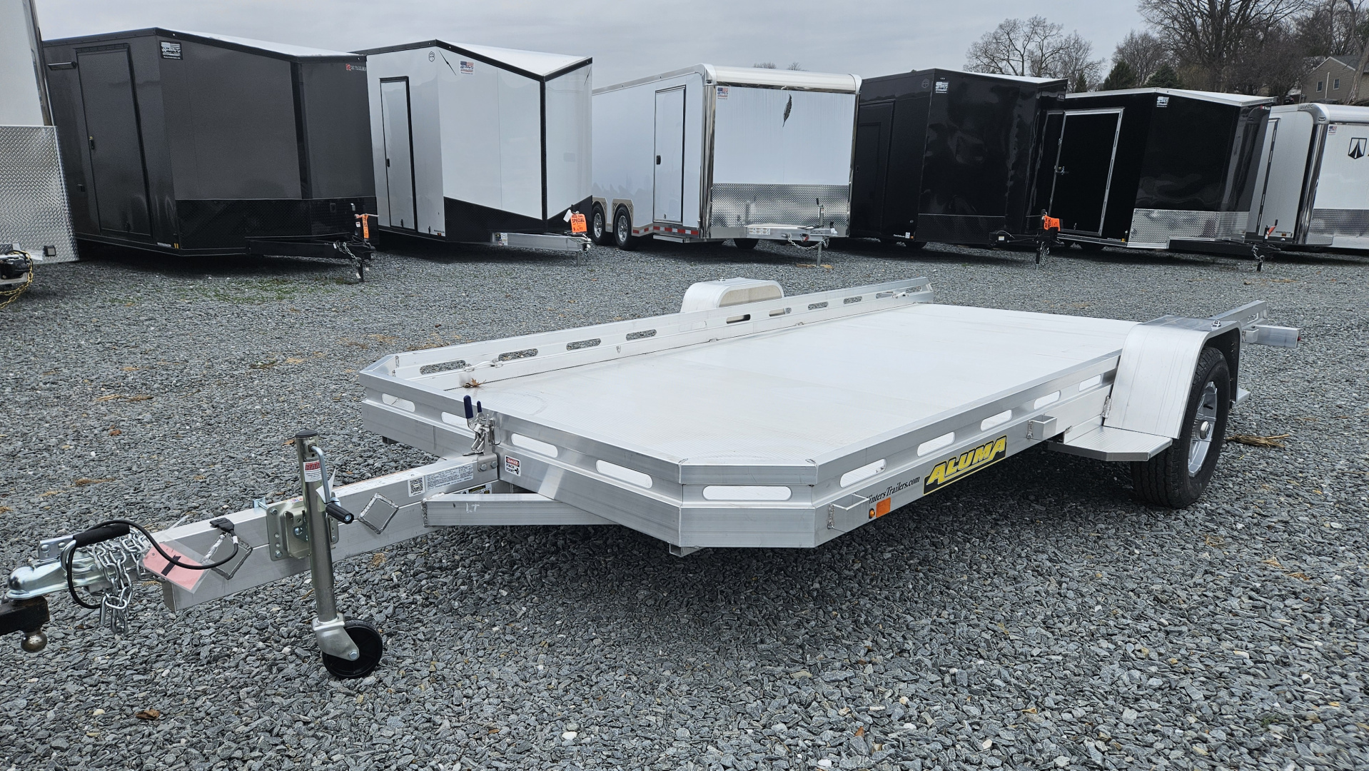 New 2027 Aluma 78X14S TILT Utility Trailer