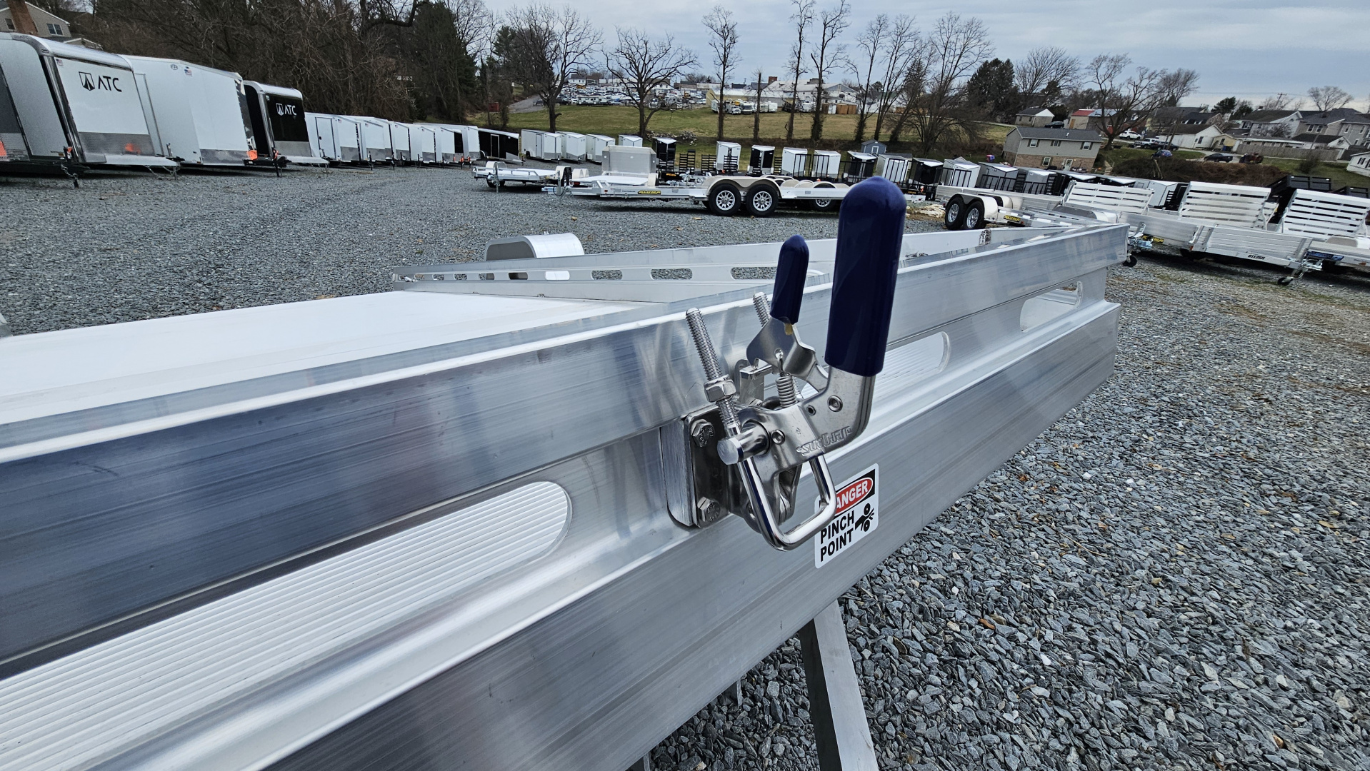 New 2027 Aluma 78X14S TILT Utility Trailer