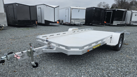 New 2027 Aluma 78X14S TILT Utility Trailer