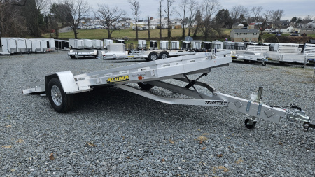 New 2027 Aluma 78X14S TILT Utility Trailer