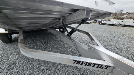 New 2027 Aluma 78X14S TILT Utility Trailer
