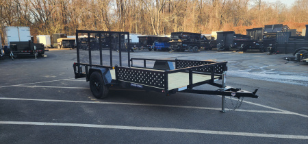New 7 x 12 Sure-Trac ATV Tube Top Utility Trailer 3k