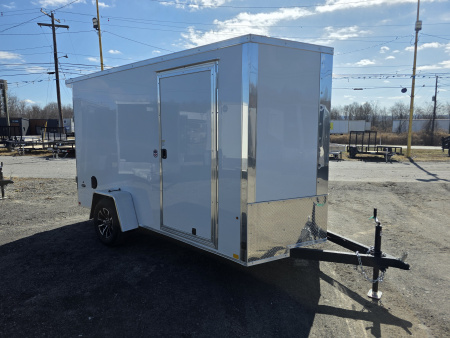 New 2026 Look Trailers ST DLX 6X12 - RAMP Cargo / Enclosed Trailer
