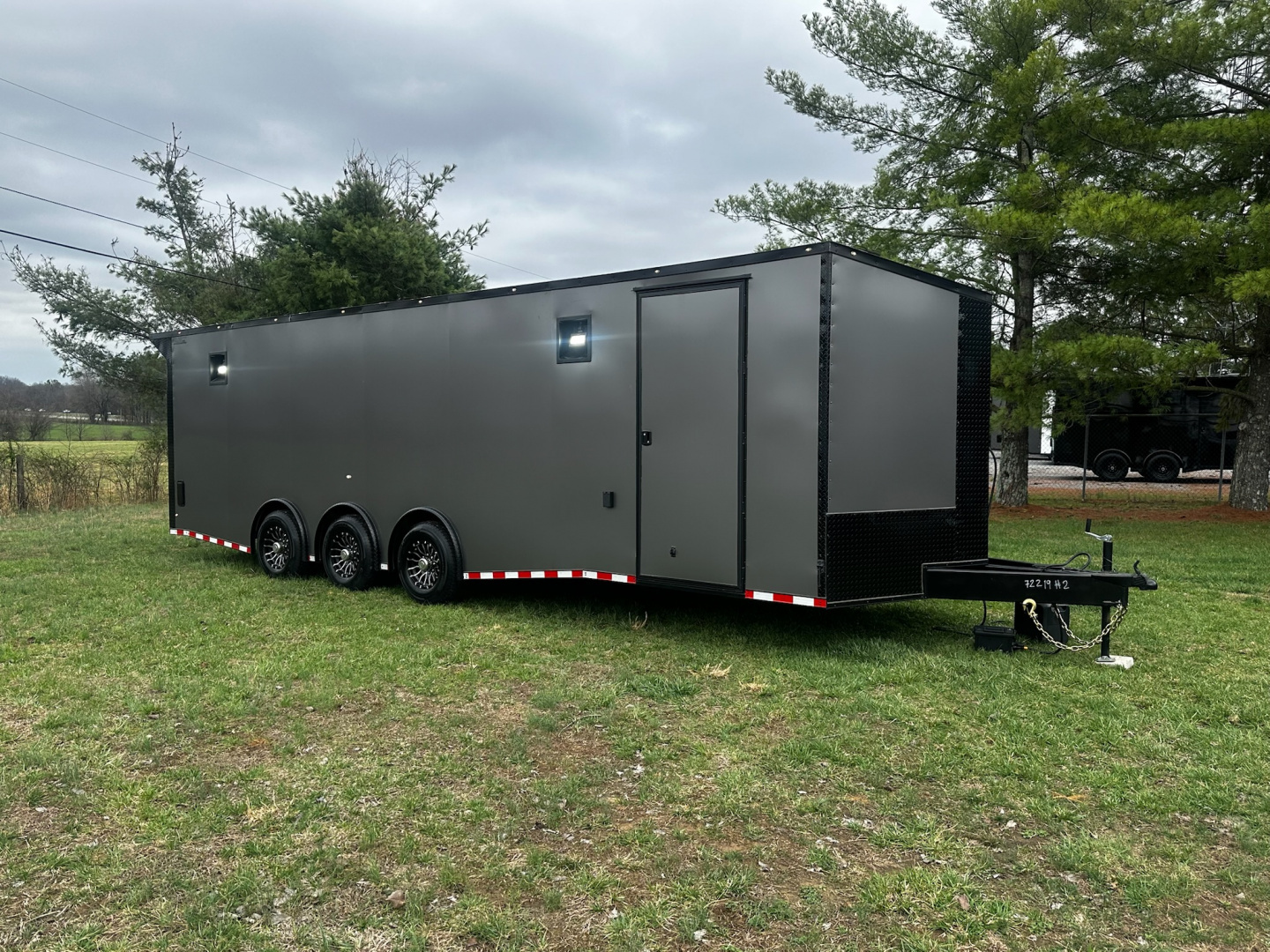 New 2026 Rock Solid Cargo 8.5x28 Race Trailer -Finished Interior-7000LB Triple Torsion-Heavy Duty Ramp