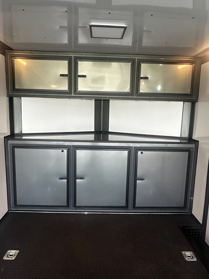 New 2026 Rock Solid Cargo 8.5x28 Race Trailer -Finished Interior-7000LB Triple Torsion-Heavy Duty Ramp
