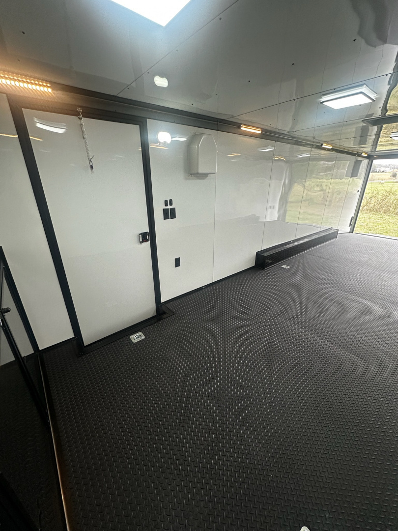 New 2026 Rock Solid Cargo 8.5x28 Race Trailer -Finished Interior-7000LB Triple Torsion-Heavy Duty Ramp