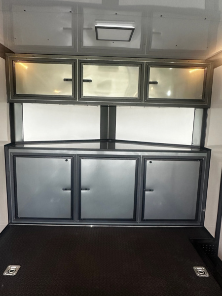 New 2026 Rock Solid Cargo 8.5x28 Race Trailer -Finished Interior-7000LB Triple Torsion-Heavy Duty Ramp