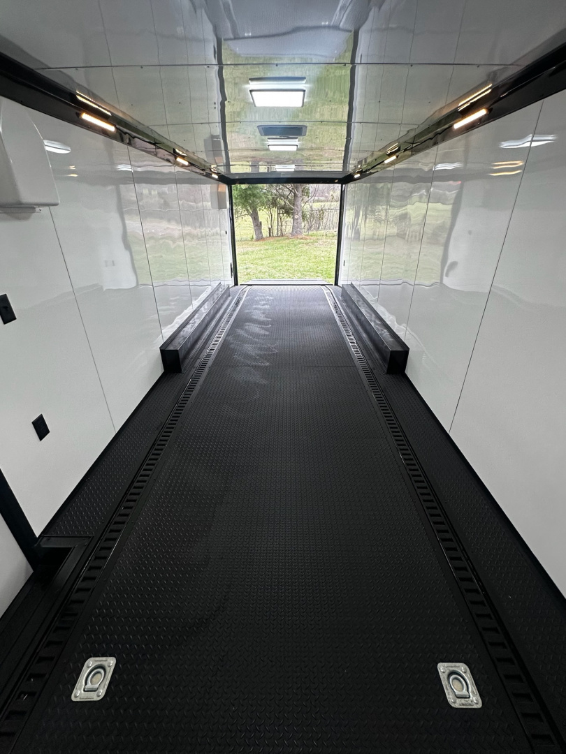 New 2026 Rock Solid Cargo 8.5x28 Race Trailer -Finished Interior-7000LB Triple Torsion-Heavy Duty Ramp