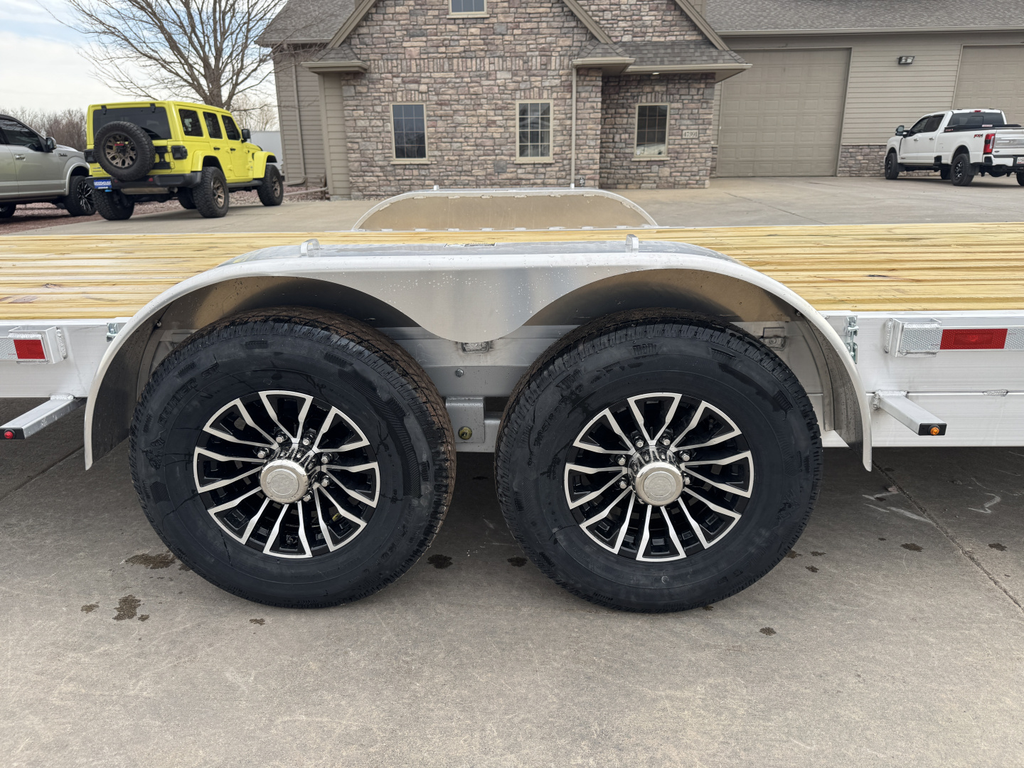 New 2026 H&H Trailers EXA-24 14K Tilt Trailer