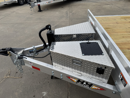New 2026 H&H Trailers EXA-24 14K Tilt Trailer