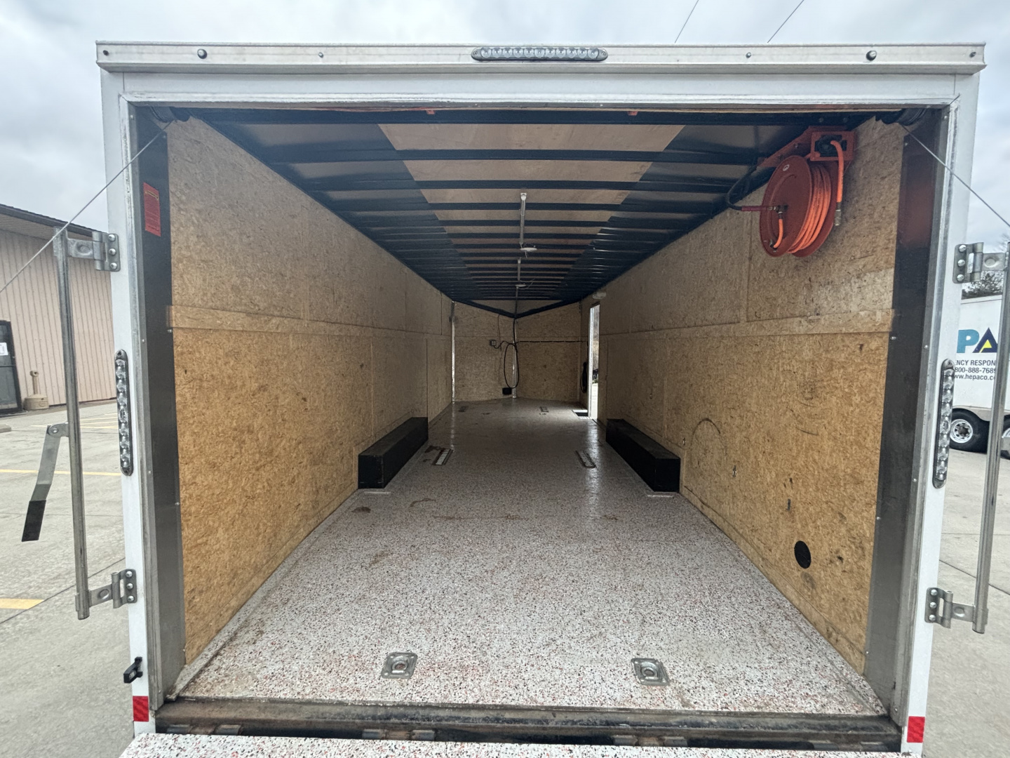 Used 2020 Formula Trailers 8'X24' ENCLOSED CARGO TRAILER - V-NOSE - RAMP - EPOXY COATED FLOOR - 9990# GVWR