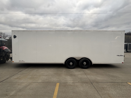 Used 2020 Formula Trailers 8'X24' ENCLOSED CARGO TRAILER - V-NOSE - RAMP - EPOXY COATED FLOOR - 9990# GVWR
