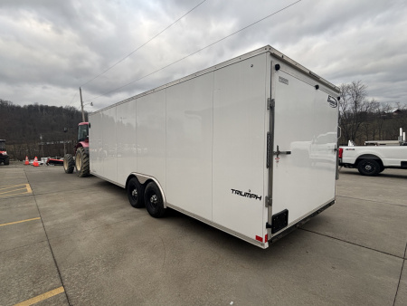 Used 2020 Formula Trailers 8'X24' ENCLOSED CARGO TRAILER - V-NOSE - RAMP - EPOXY COATED FLOOR - 9990# GVWR