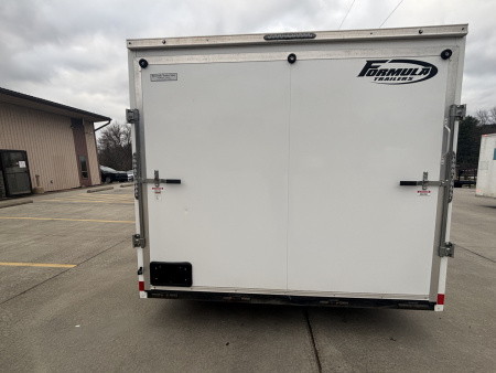 Used 2020 Formula Trailers 8'X24' ENCLOSED CARGO TRAILER - V-NOSE - RAMP - EPOXY COATED FLOOR - 9990# GVWR