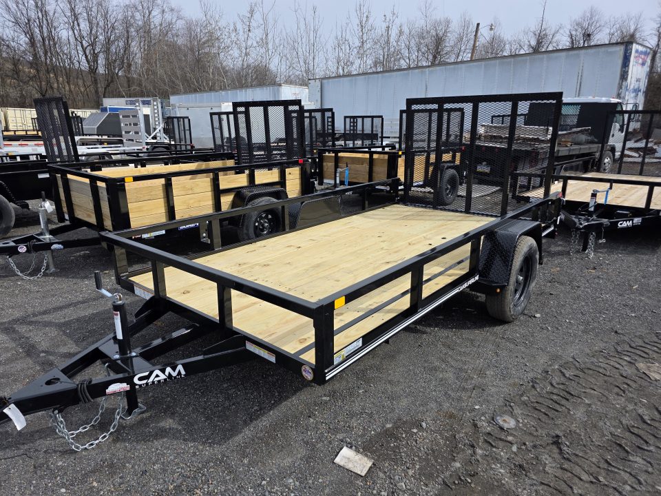 New 2026 Cam Superline 6X12 - TUBE TOP - SPARE Utility Trailer