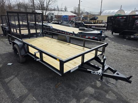 New 2026 Cam Superline 6X12 - TUBE TOP - SPARE Utility Trailer