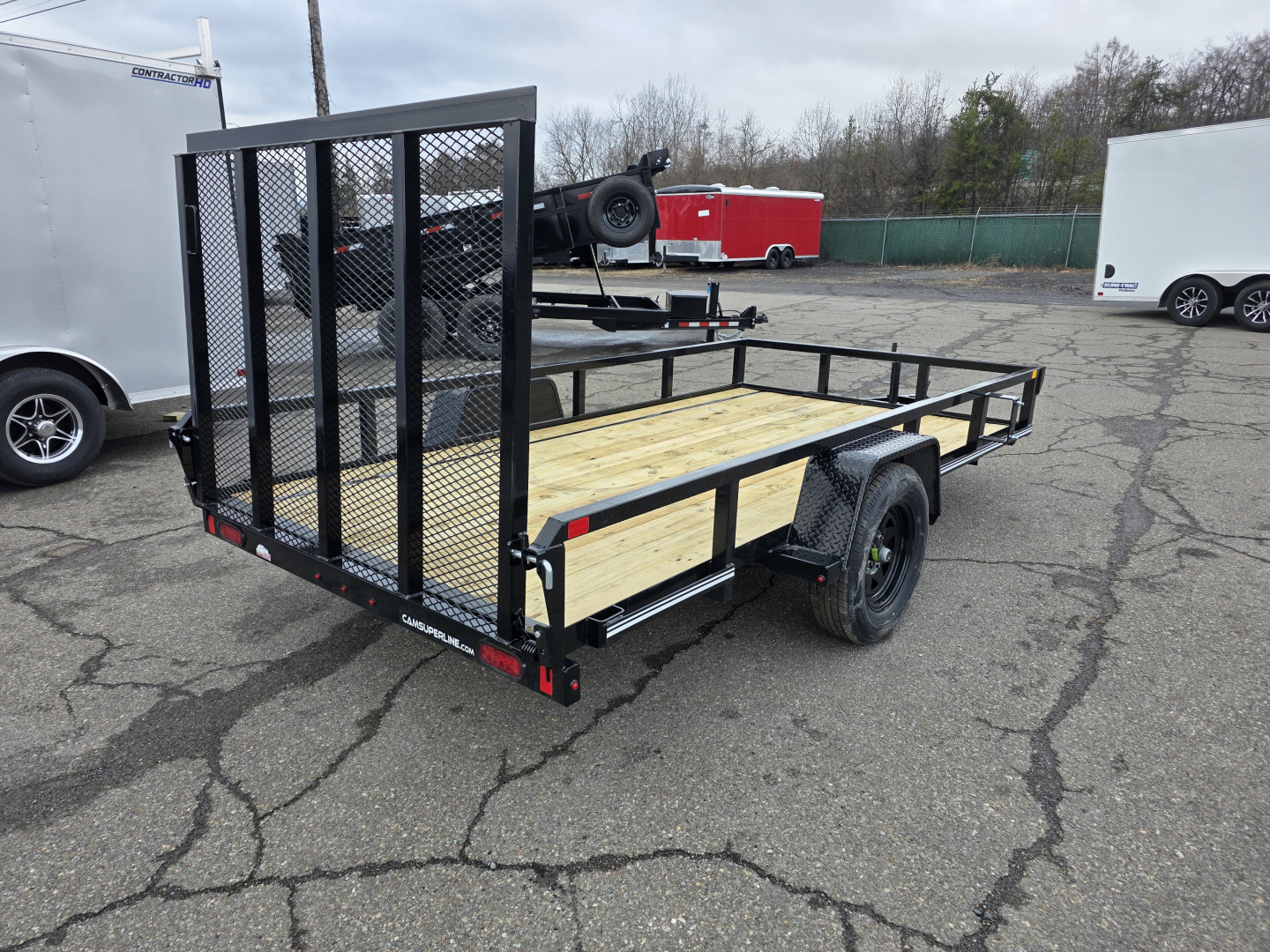 New 2026 Cam Superline 6X12 TUBE TOP - SPARE Utility Trailer