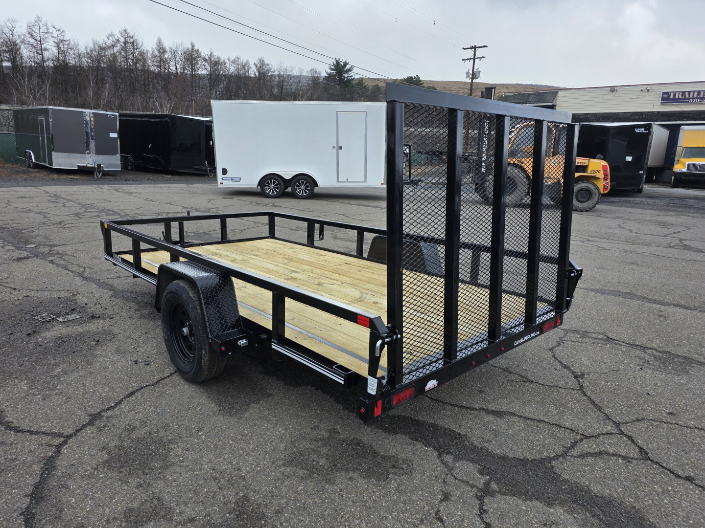New 2026 Cam Superline 6X12 TUBE TOP - SPARE Utility Trailer