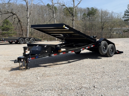New 2026 Load Trail 83X22 14K TM WIRELESS REMOTE WINCH PLATE 6  I BEAM FRAME Tilt Trailer