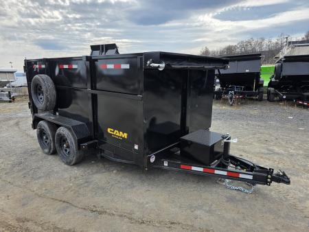 New 2026 Cam Superline 6X12 11K 4' HIGH SIDES Dump Trailer