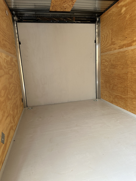 New 2025 Cargo Craft 7'x16'x7'tall Elite V Nose Ramp white Cargo / Enclosed Trailer