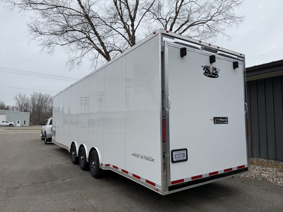 New 2026 Vintage 34’ Tag Race Trailer