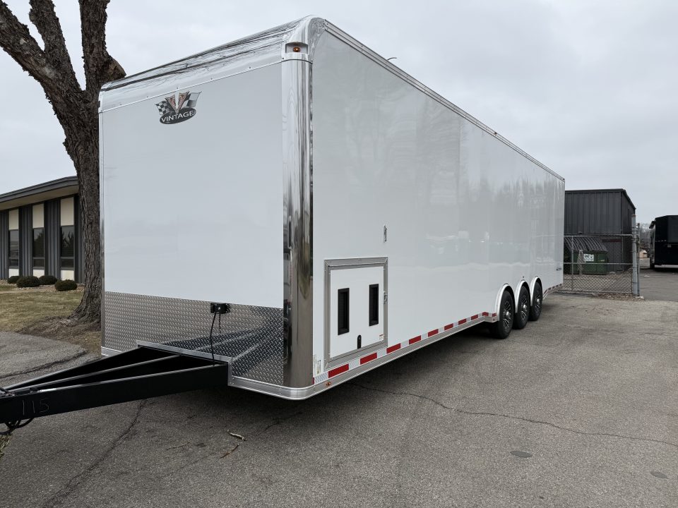 New 2026 Vintage 34’ Tag Race Trailer