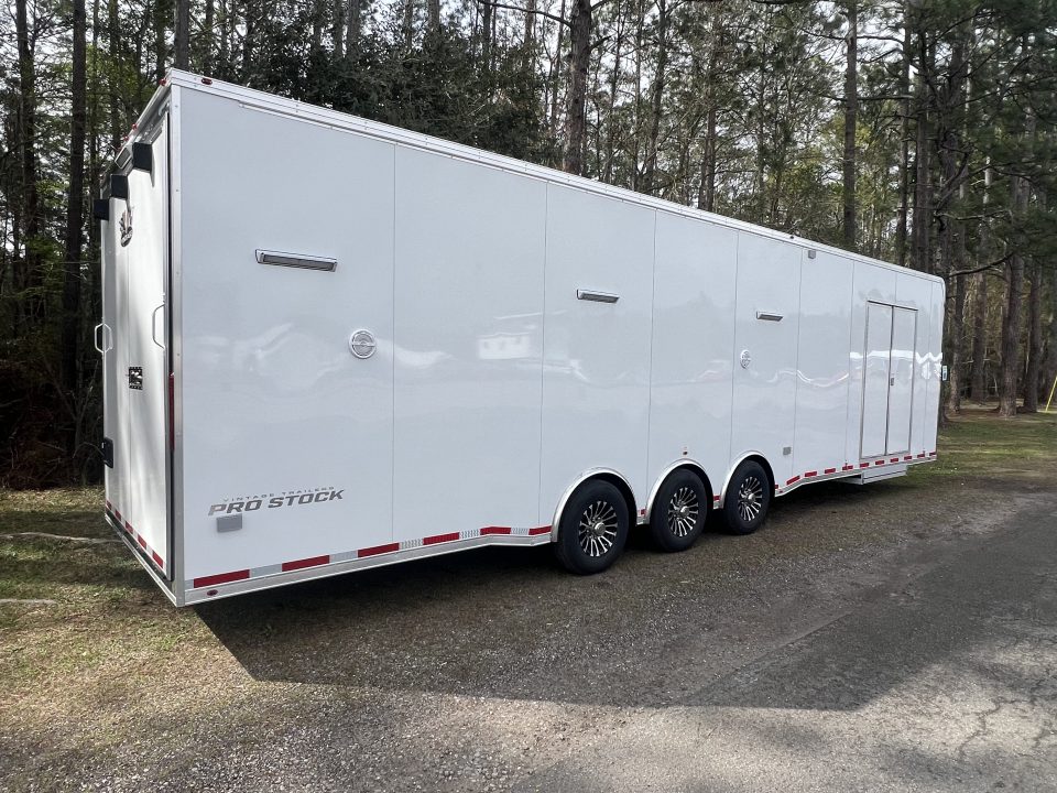New 2026 Vintage 34’ Tag Race Trailer