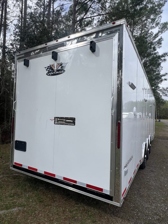 New 2026 Vintage 34’ Tag Race Trailer