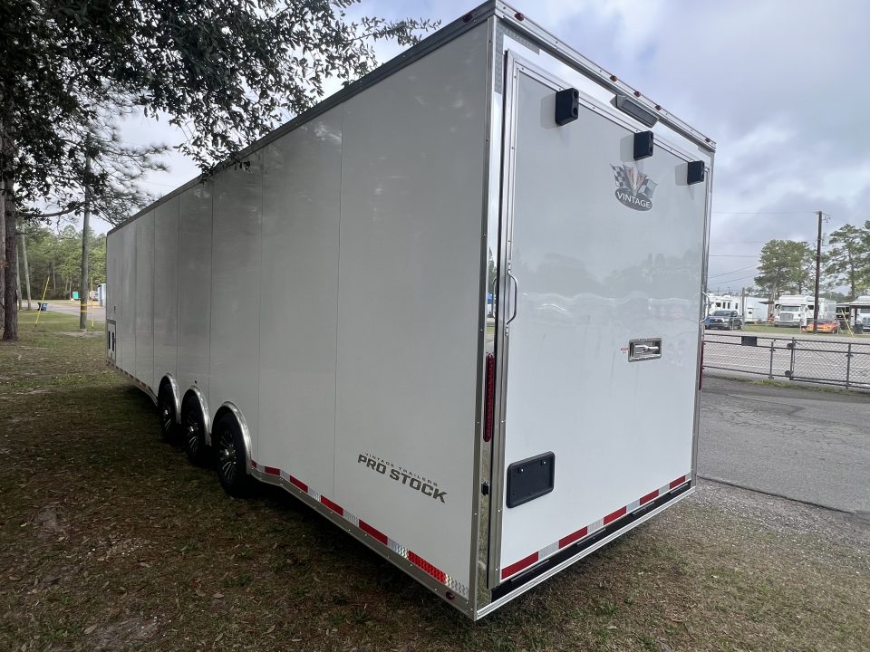 New 2026 Vintage 34’ Tag Race Trailer