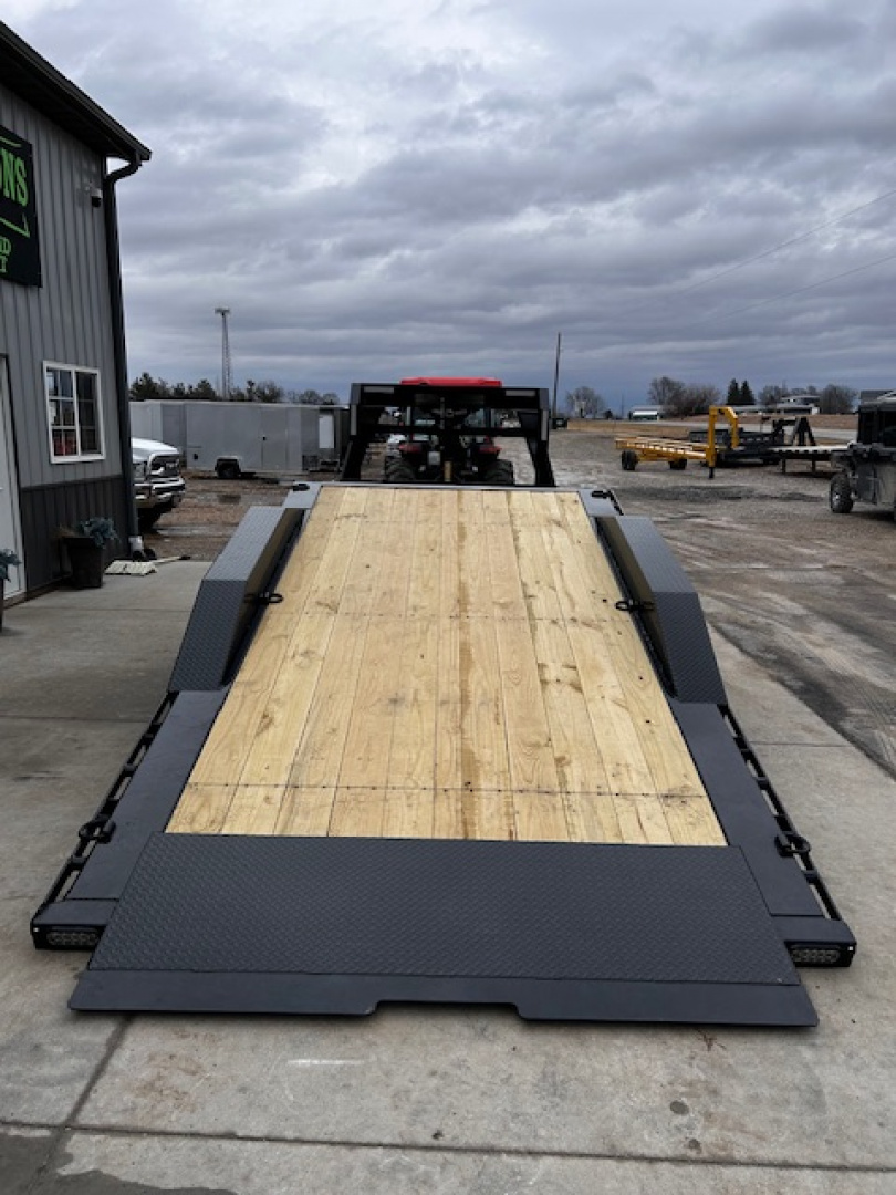 New 2026 MAXXD G6X 102"x24' Gravity tilt Gooseneck Drive-over fenders Equipment Trailer