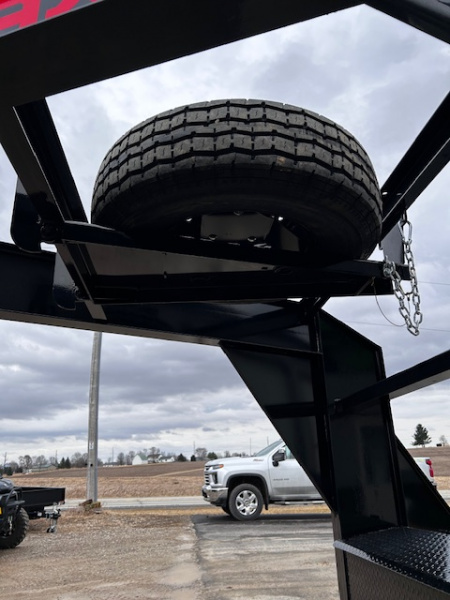 New 2026 MAXXD G6X 102"x24' Gravity tilt Gooseneck Drive-over fenders Equipment Trailer