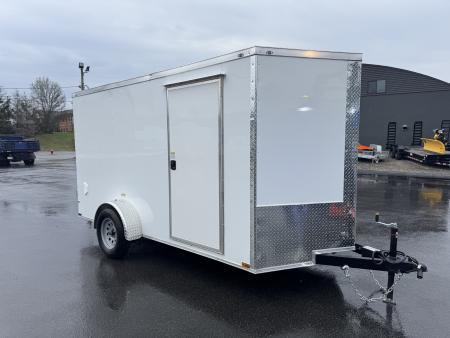 New 2026 Quality Cargo 6X12 SA Cargo / Enclosed Trailer *WHITE