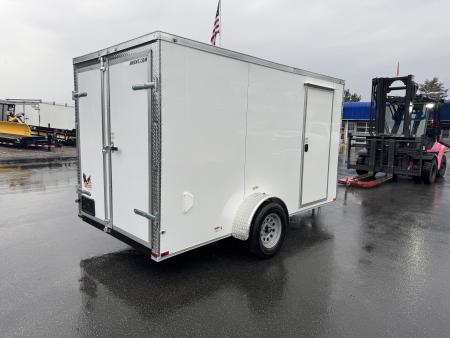 New 2026 Quality Cargo 6X12 SA Cargo / Enclosed Trailer *WHITE
