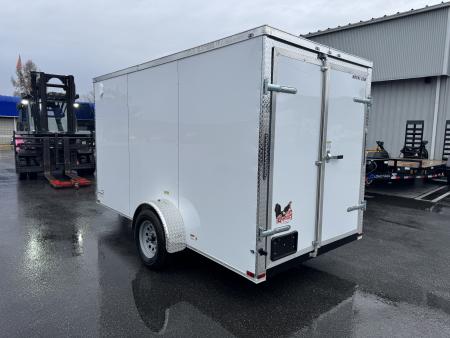 New 2026 Quality Cargo 6X12 SA Cargo / Enclosed Trailer *WHITE