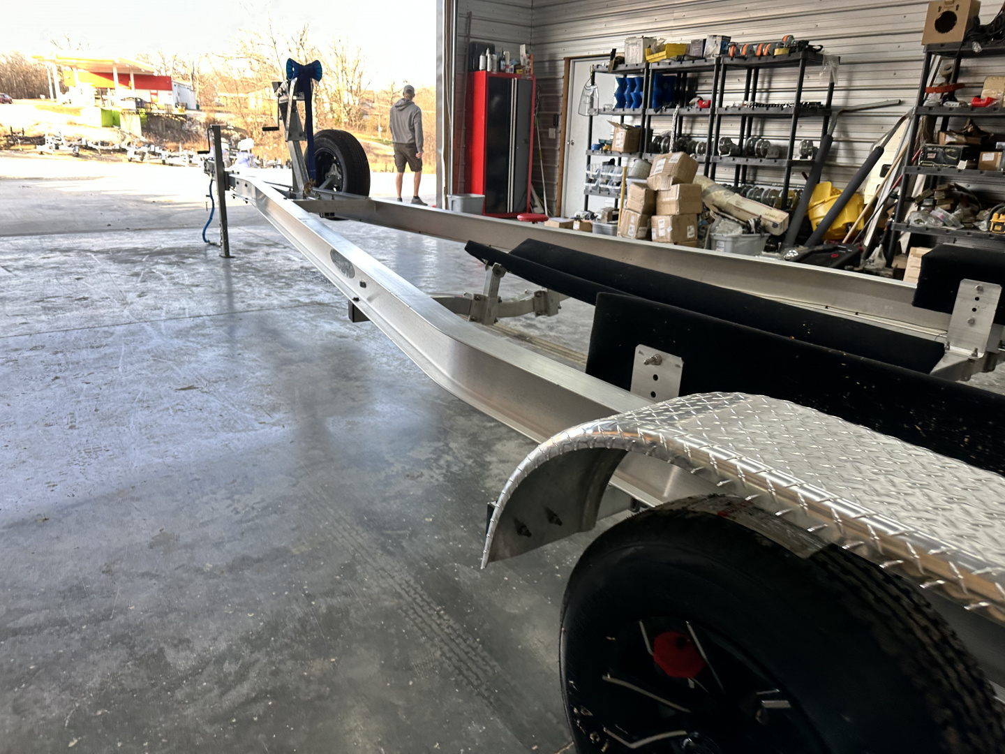 New 2026 WaterMade Boat Trailers WM23-25 7K Torsion Bowrider