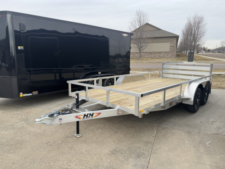 New 2026 H&H Trailers TRSA16 7k Utility Trailer