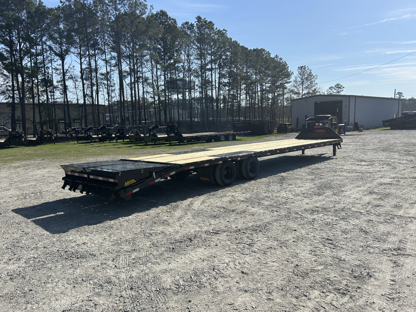 New 2027 Big Tex 22GN40 Gooseneck Trailer (35ft Deck+5ftDovetail=40ft) Hot Shot Special