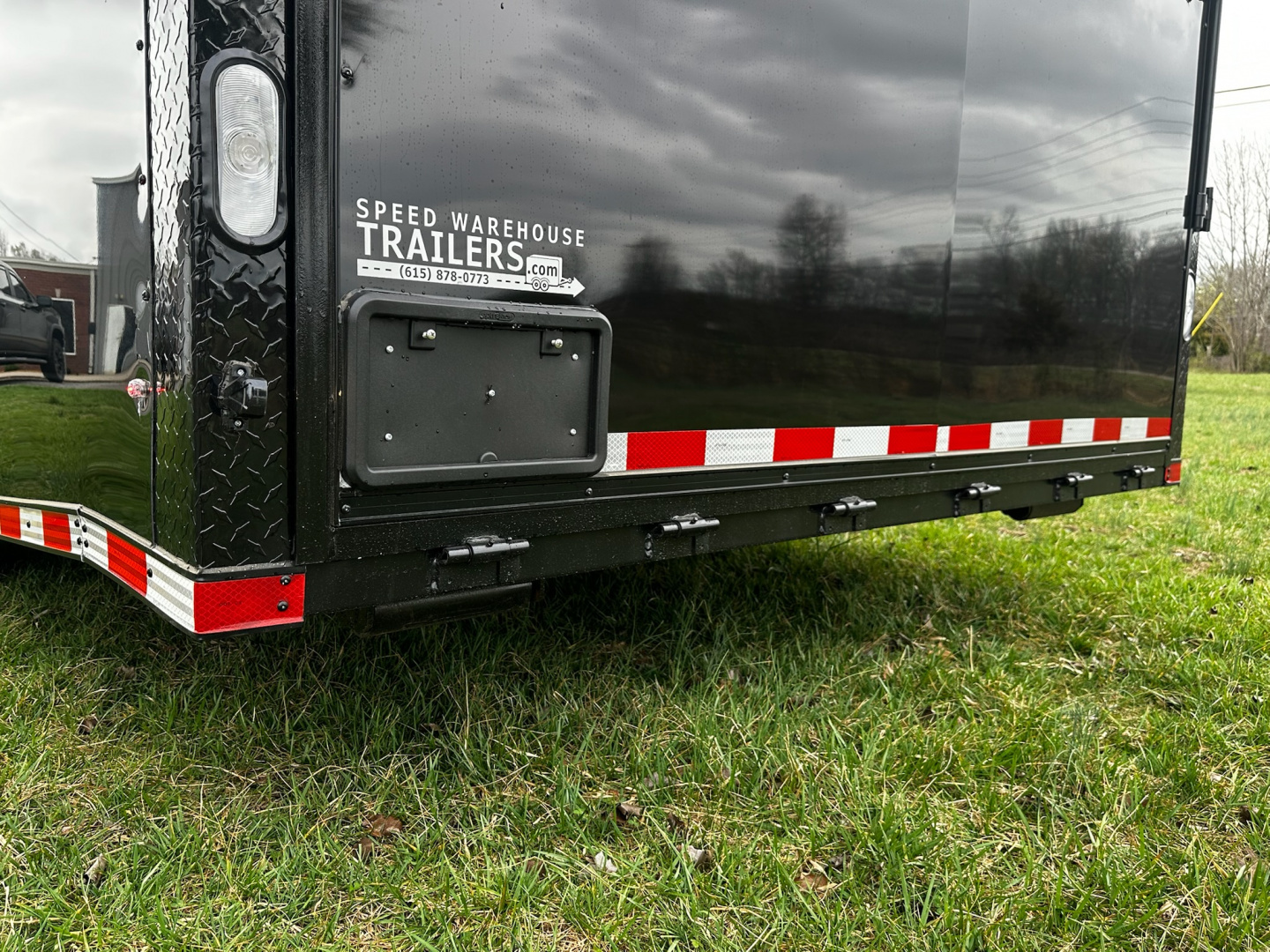 New 2026 Rock Solid Cargo 8.5x28 Race Trailer -Finished Interior-7000LB Triple Torsion-HD Ramp-Awning-GEN. Box-1/2 Outdoor Carpet Walls
