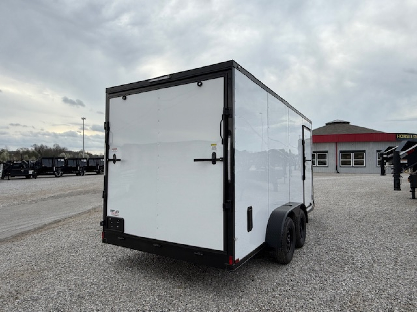 New Outlaw 7x16 7k White Black Out