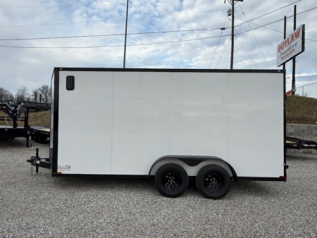 New Outlaw 7x16 7k White Black Out