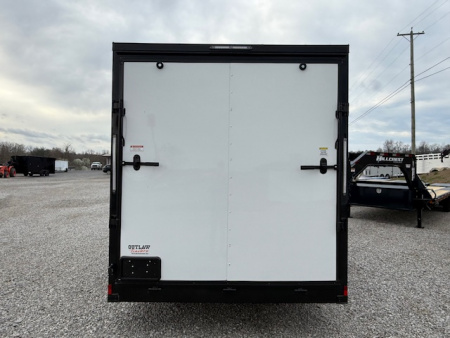 New Outlaw 7x16 7k White Black Out