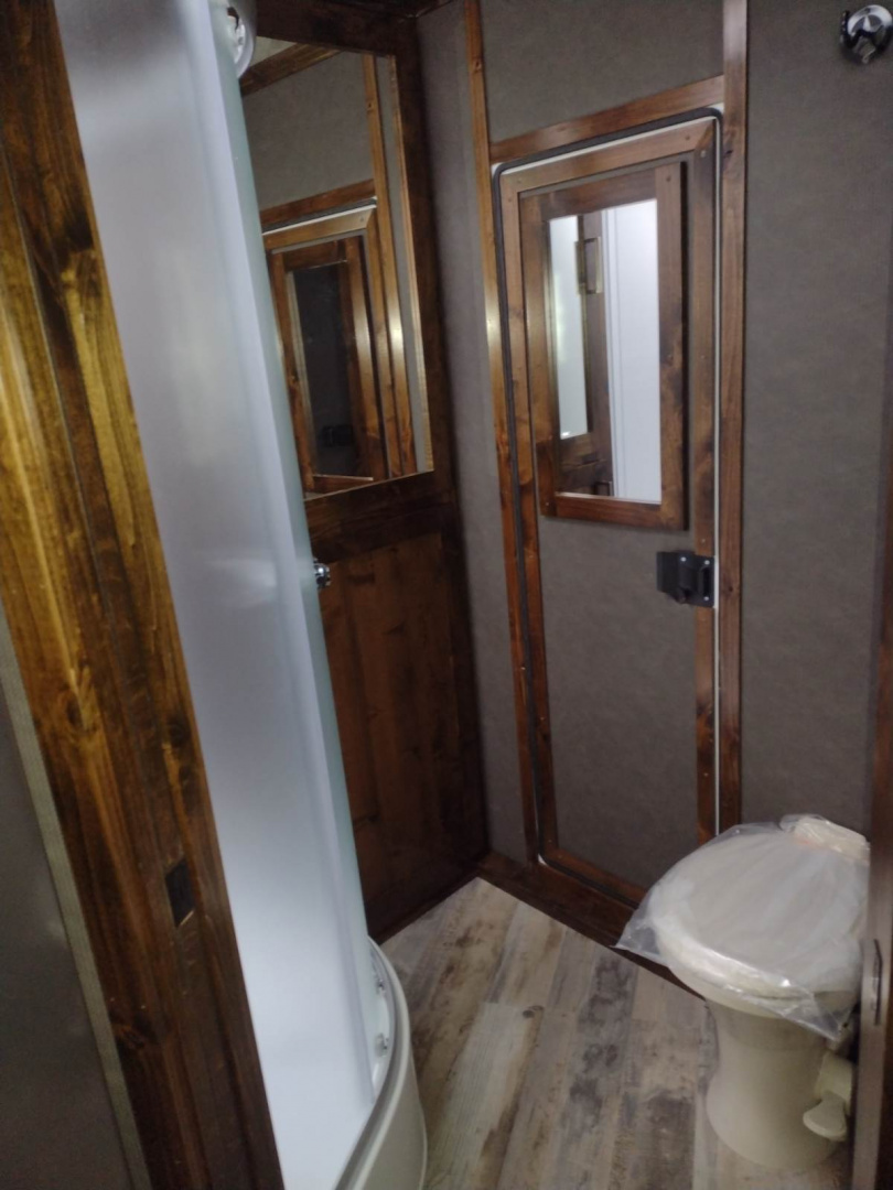 New 2026 Trails West Living Quarter 4 Horse Trailer