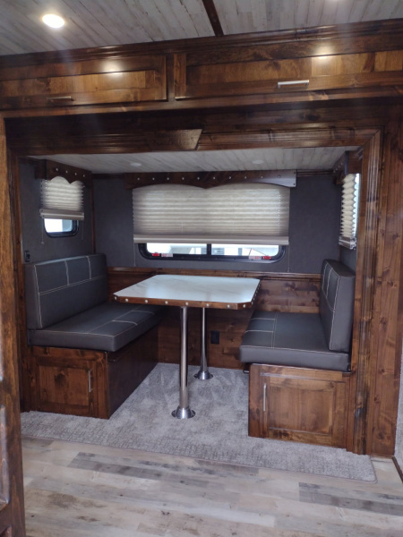 New 2026 Trails West Living Quarter 4 Horse Trailer