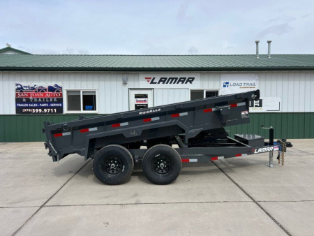 New 2026 Lamar Trailers 77 X12' Dump Dump Trailer