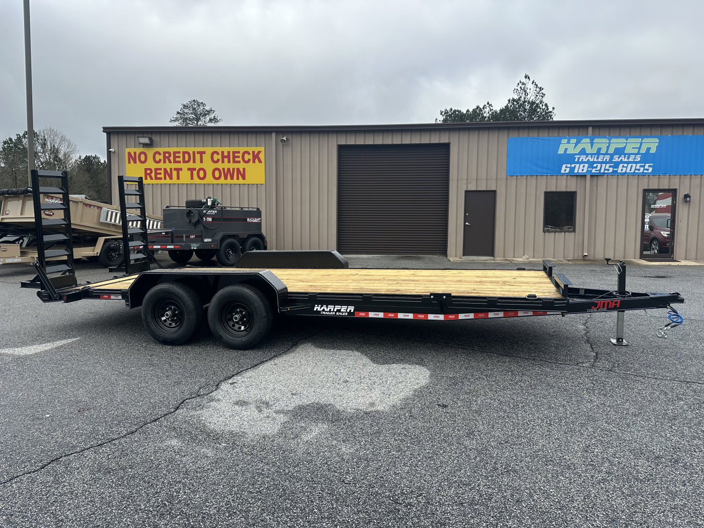 New 2026 82X20 10K EQUIPMENT HAULER WITH CHAIN MESH BOX AND RUB RAIL