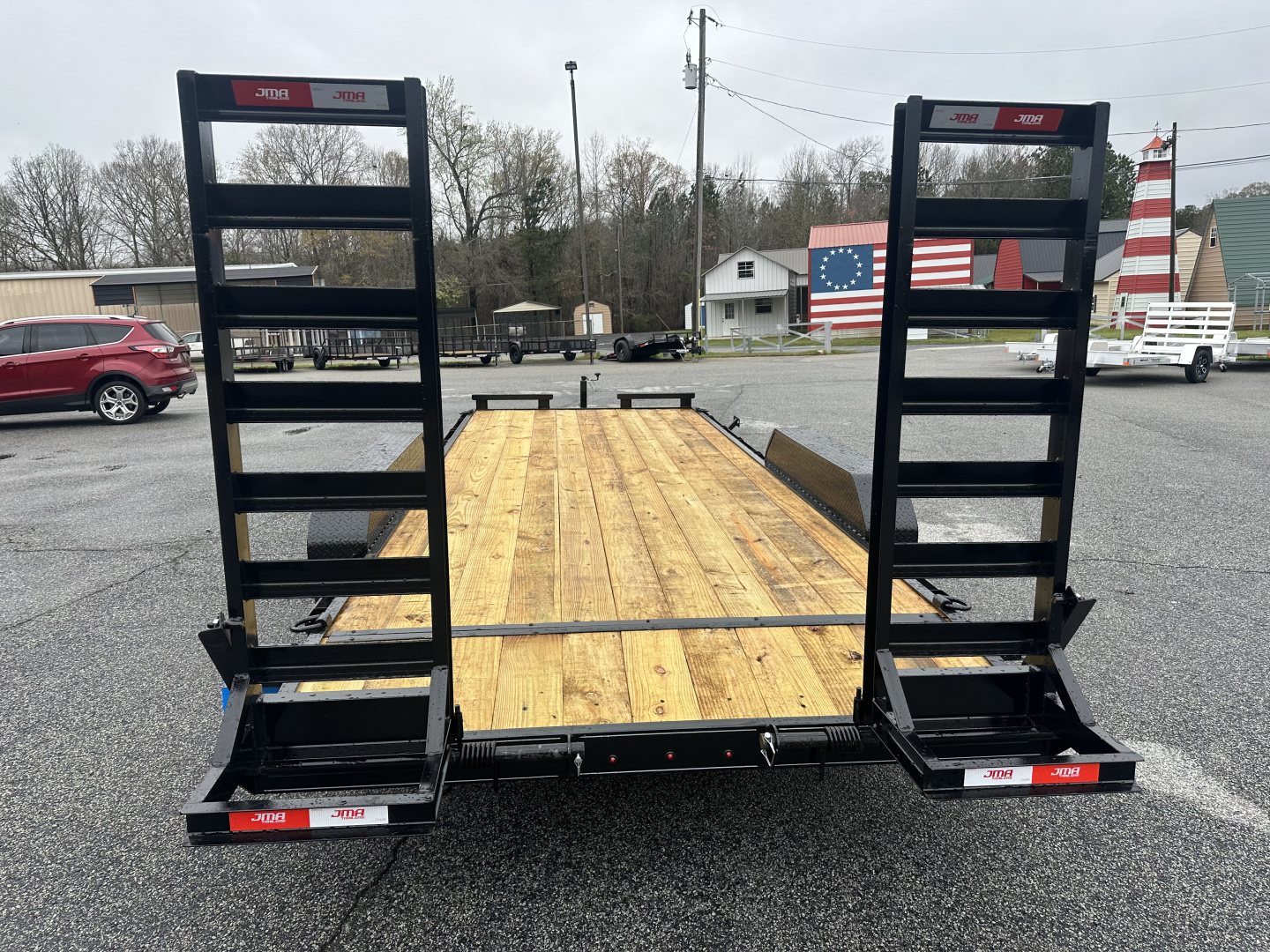 New 2026 82X20 10K EQUIPMENT HAULER WITH CHAIN MESH BOX AND RUB RAIL